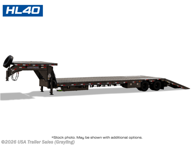 2026 Load Trail HL 102" x 40' Tandem Low-Pro 40K Gooseneck w/Hyd. Dov 2026 Load Trail HL 102" x 40' Tandem Low-Pro 40K Gooseneck w/Hyd. Dov