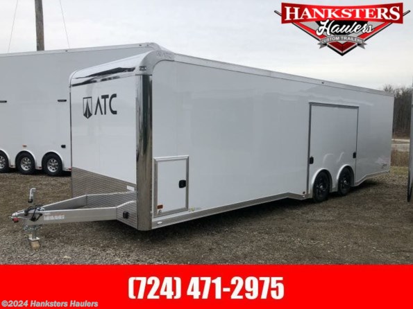 2024 ATC ROM 450 28' Enclosed Car Trailer available in Homer City, PA