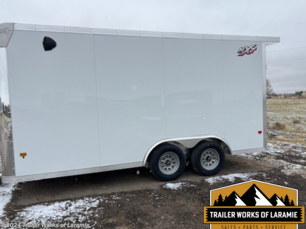 2024 Triton Trailers Triton NXT Enclosed Car Hauler 8.5X16 White 3' Tal available in Laramie, WY