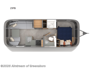 New 2024 Airstream Trade Wind 25FB available in Colfax, North Carolina