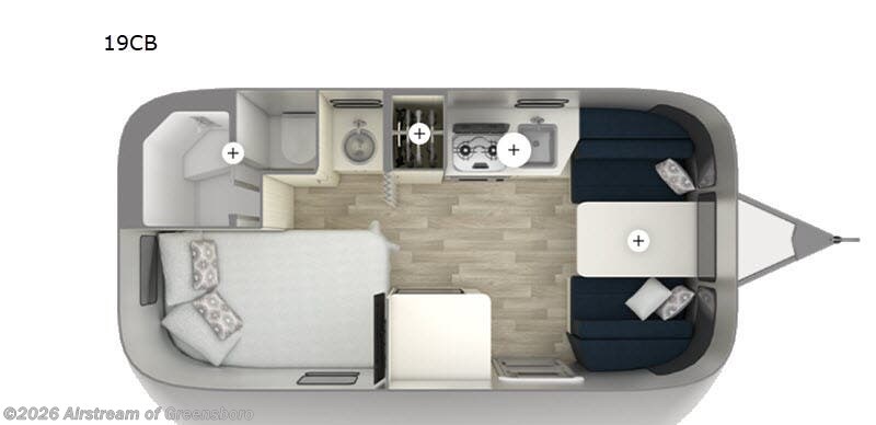 Used 2020 Airstream Bambi 19CB available in Colfax, North Carolina