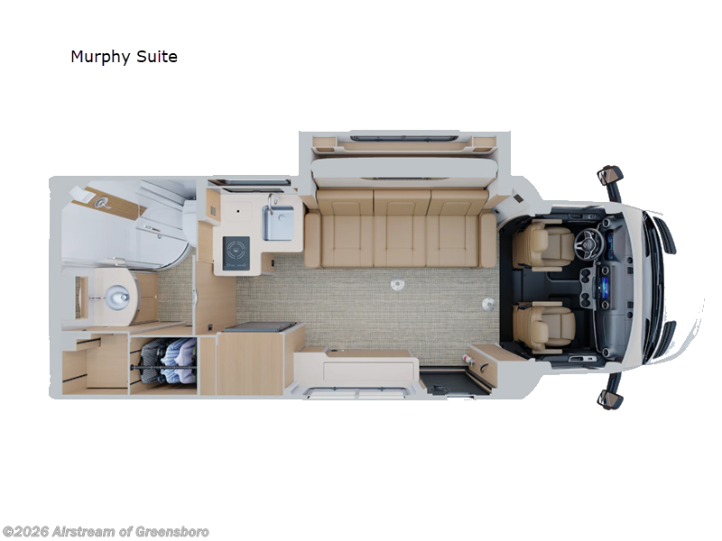 New 2027 Airstream Atlas 25MS Tommy Bahama Murphy Suite available in Colfax, North Carolina