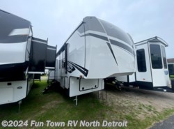 New 2024 Forest River Sandpiper 3550BH available in North Branch, Michigan