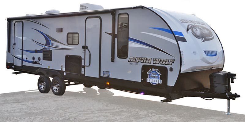 Used 2020 Forest River Alpha Wolf 26RLL available in North Branch, Michigan