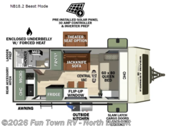 New 2026 Forest River No Boundaries NB18.2 Beast Mode available in North Branch, Michigan