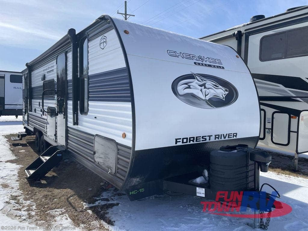 Used 2025 Forest River Cherokee Grey Wolf 26DBH available in North Branch, Michigan