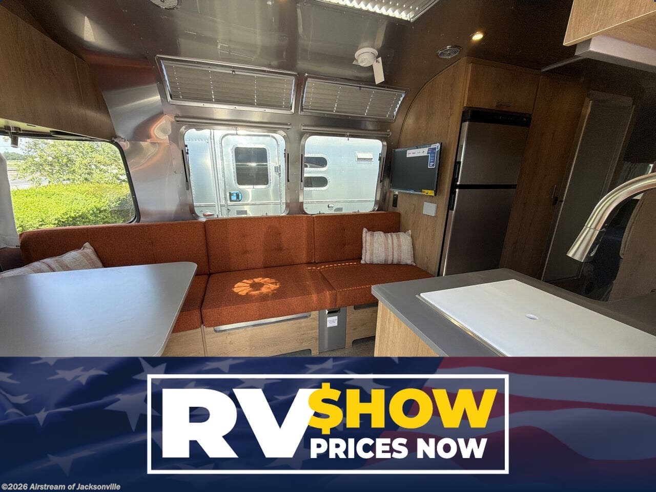 New 2026 Airstream Trade Wind 25FBT available in Jacksonville, Florida