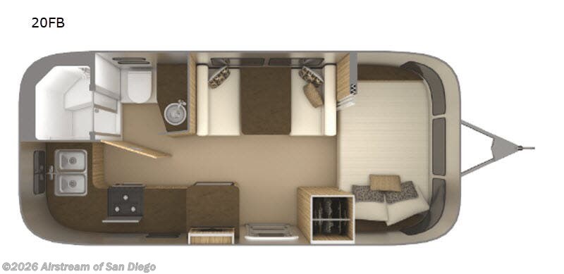 Used 2019 Airstream Flying Cloud 20FB available in San Diego, California