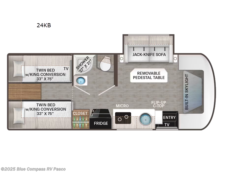 Used 2025 Thor Motor Coach Compass AWD 24KB available in Pasco, Washington