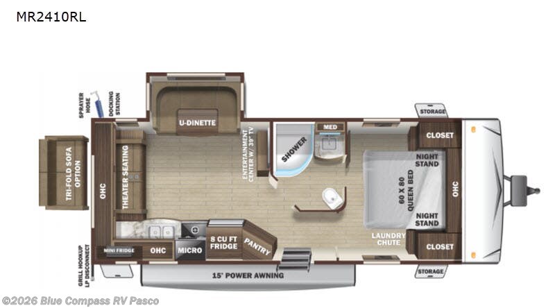 Used 2021 Highland Ridge Mesa Ridge Lite Mesa  Ridge Lite MR2410RL available in Pasco, Washington