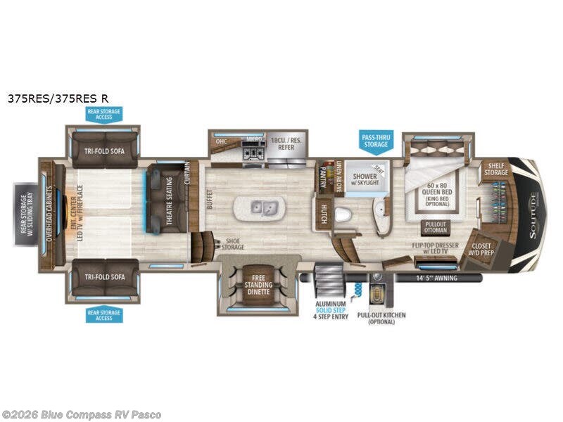 Used 2018 Grand Design Solitude 375RES available in Pasco, Washington