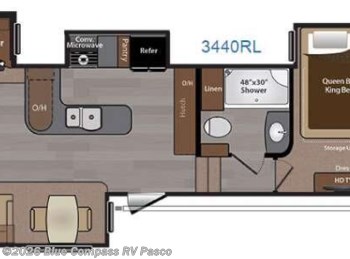 Used 2017 Keystone Montana 3440 RL available in Pasco, Washington