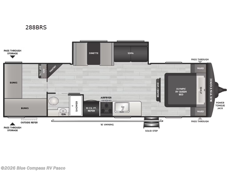 Used 2026 Keystone Hideout 288BRS available in Pasco, Washington