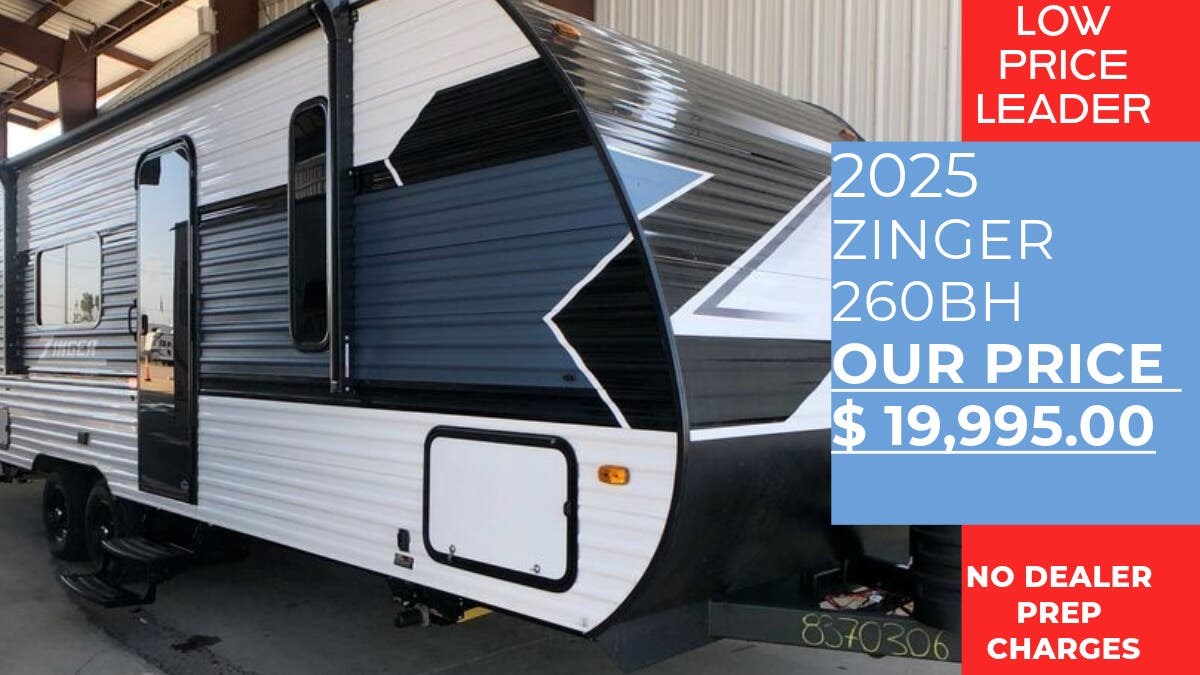 New 2025 CrossRoads Zinger 260BH available in Panama City, Florida