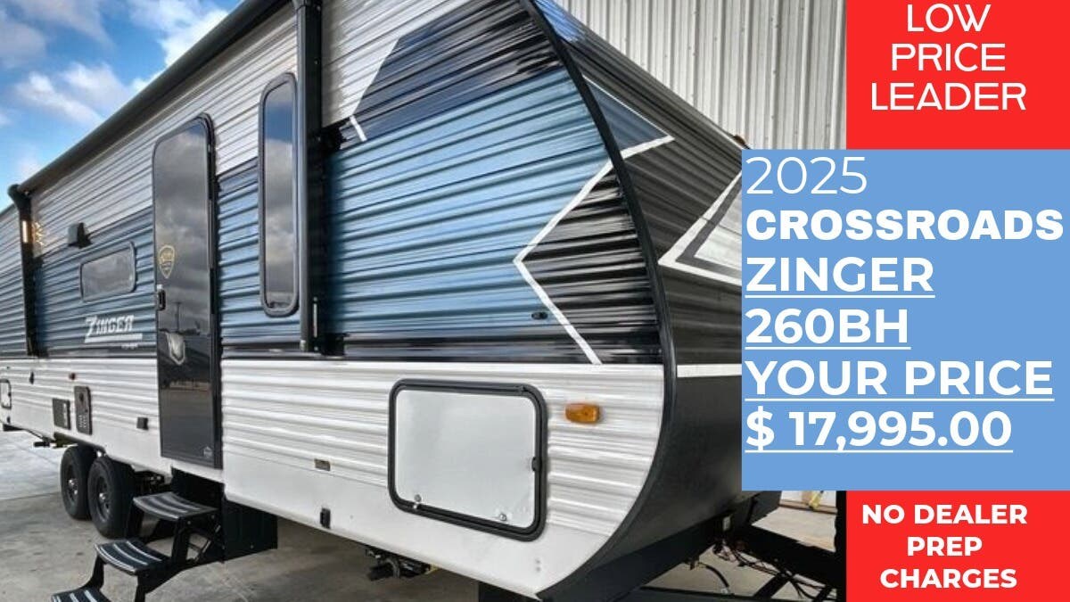 New 2025 CrossRoads Zinger 260BH available in Panama City, Florida