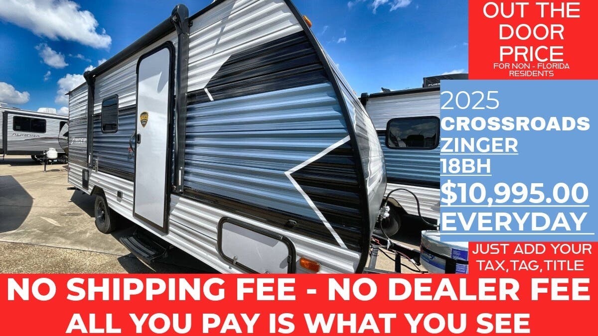 New 2025 CrossRoads Zinger Lite ZR18BH available in Panama City, Florida