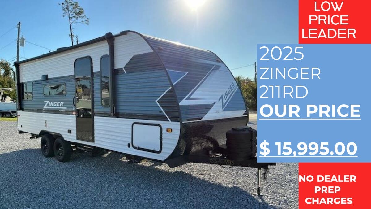 New 2025 CrossRoads Zinger Lite 211RD available in Panama City, Florida
