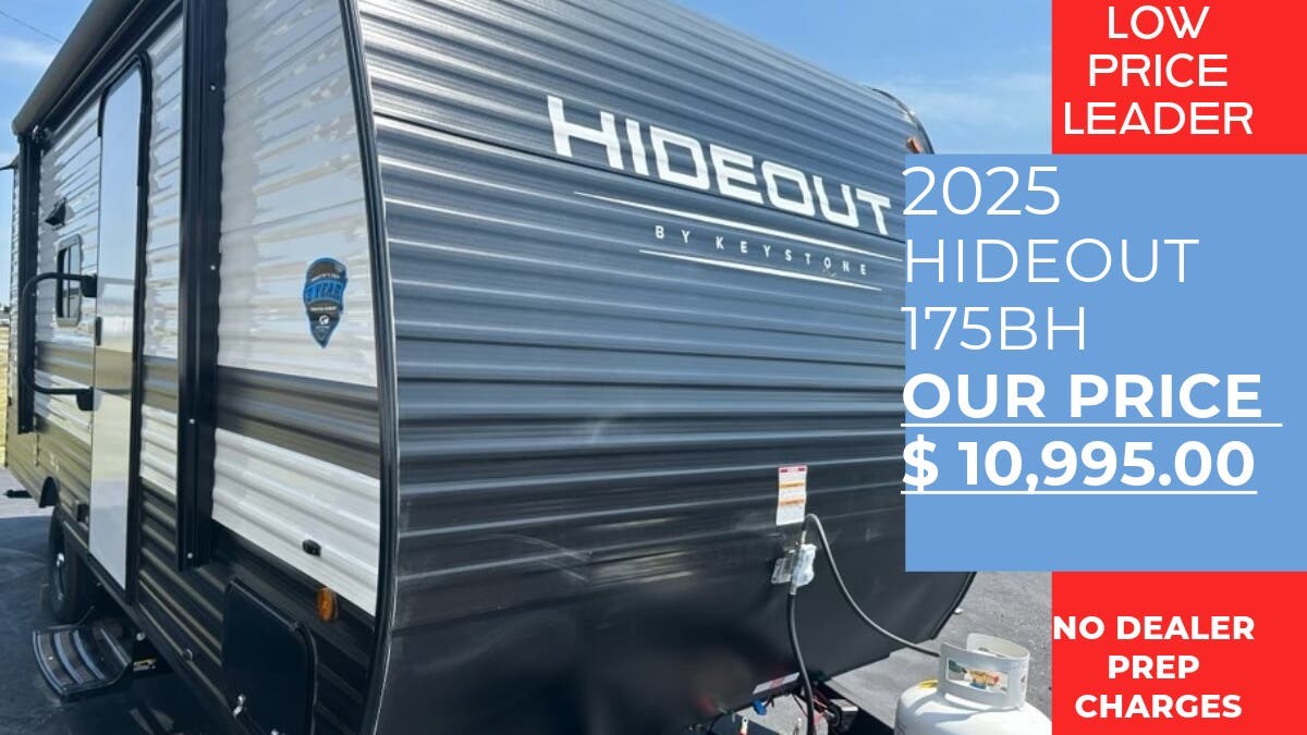 New 2025 Keystone Hideout Sport 175BH available in Panama City, Florida