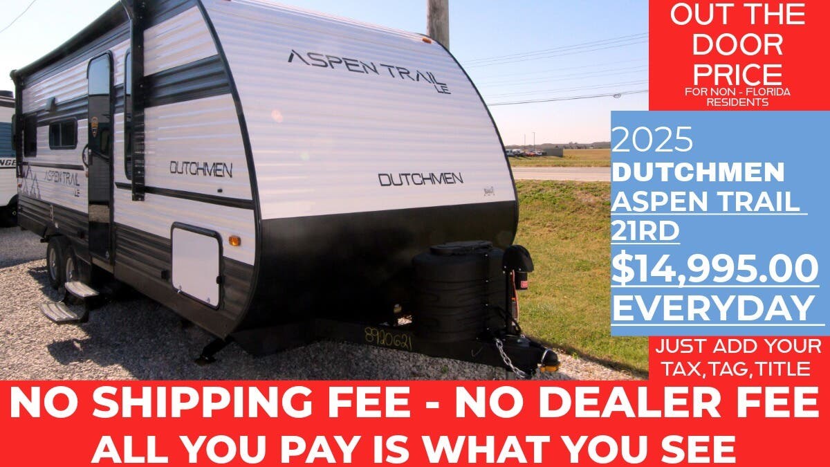 New 2025 Dutchmen Aspen Trail LE 21RD available in Panama City, Florida