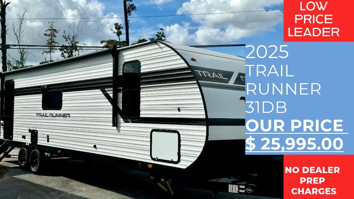 New 2025 Heartland Trail Runner 31DB available in Panama City, Florida