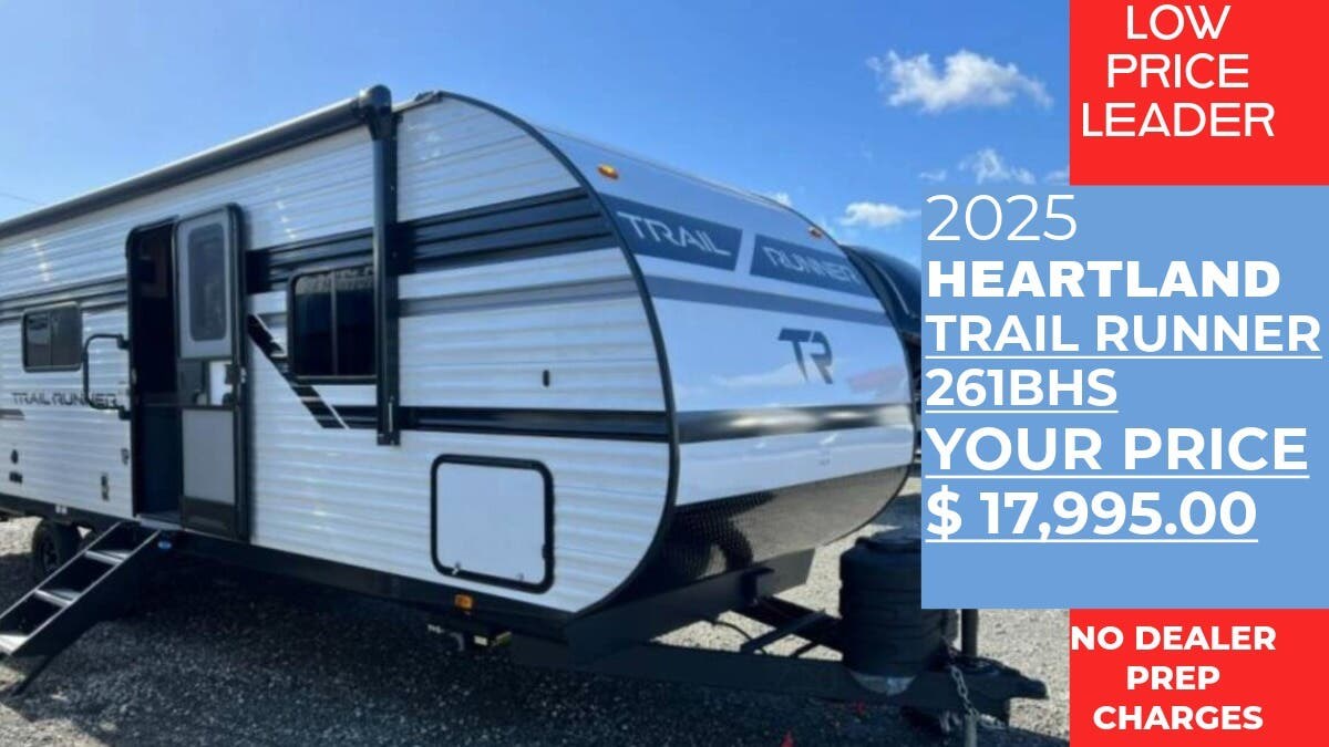 New 2025 Heartland Trail Runner 261BHS available in Panama City, Florida