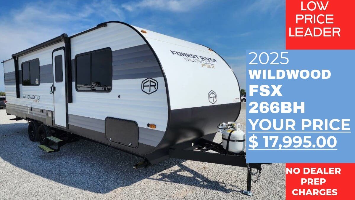 New 2025 Forest River Wildwood FSX 266BHLE available in Panama City, Florida
