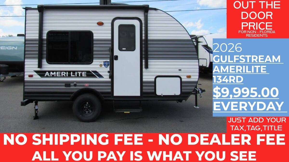 New 2026 Gulf Stream Ameri-Lite Super Lite 134RD available in Panama City, Florida