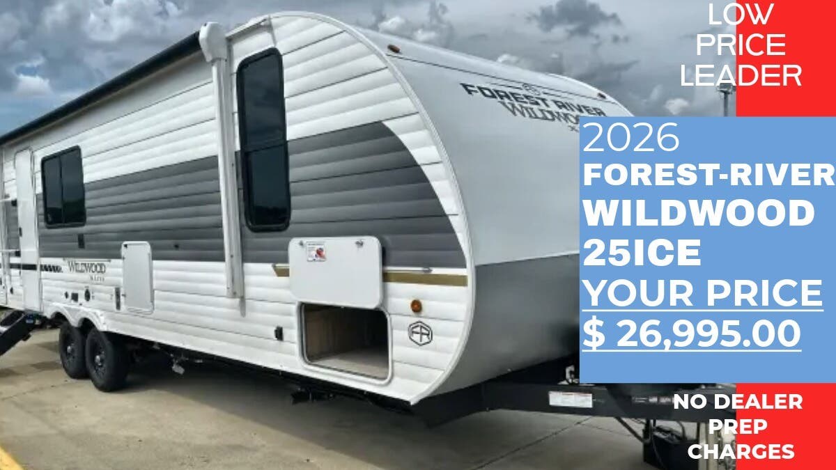 New 2026 Forest River Wildwood X-Lite 25ICE available in Panama City, Florida