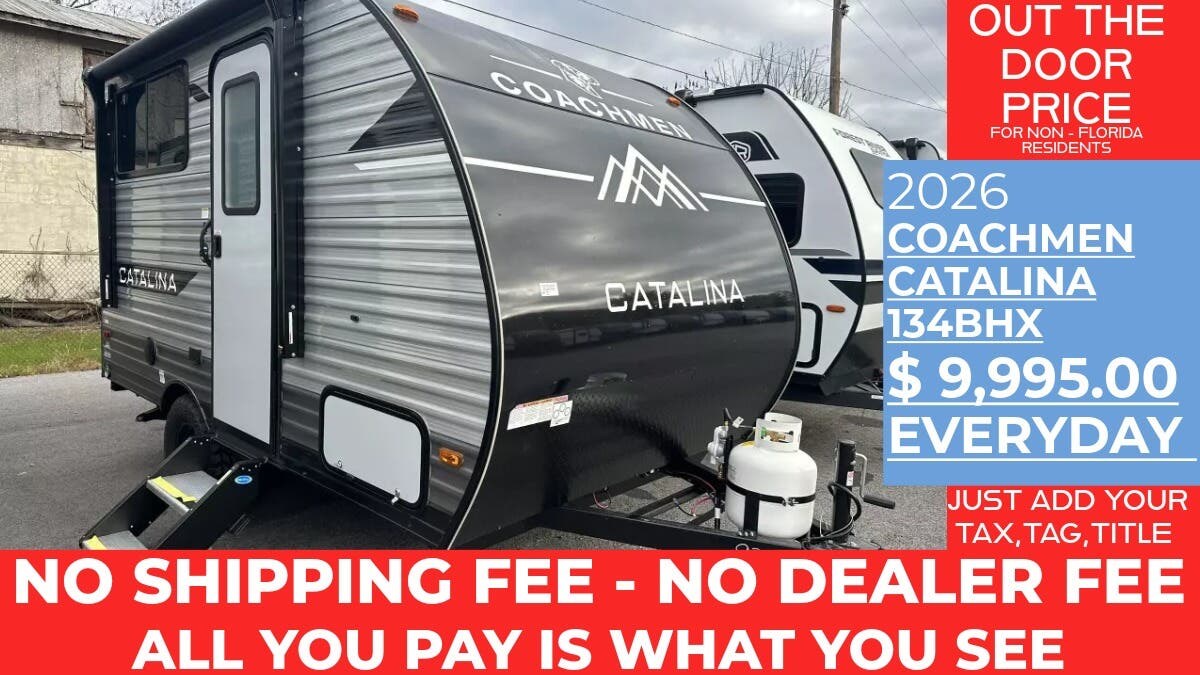 New 2026 Coachmen Catalina Summit Series 7 134BHX available in Panama City, Florida