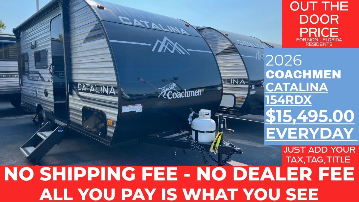 New 2026 Coachmen Catalina Summit Series 7 154RDX available in Panama City, Florida
