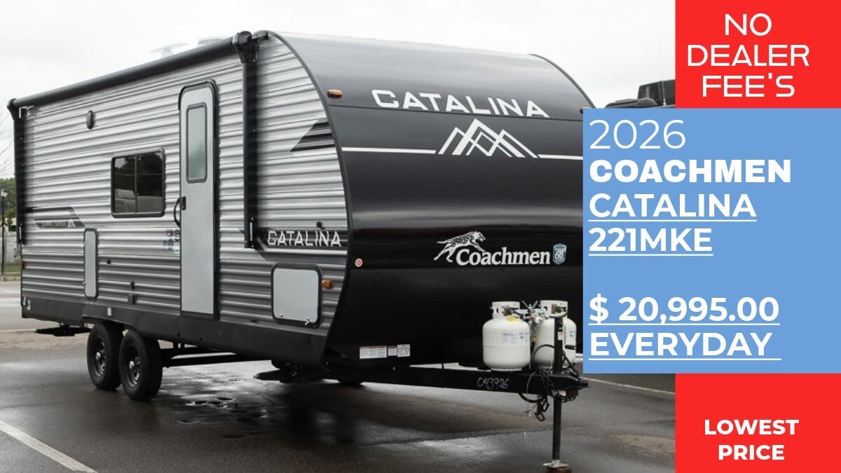 New 2026 Coachmen Catalina Summit Series 8 221MKE available in Panama City, Florida