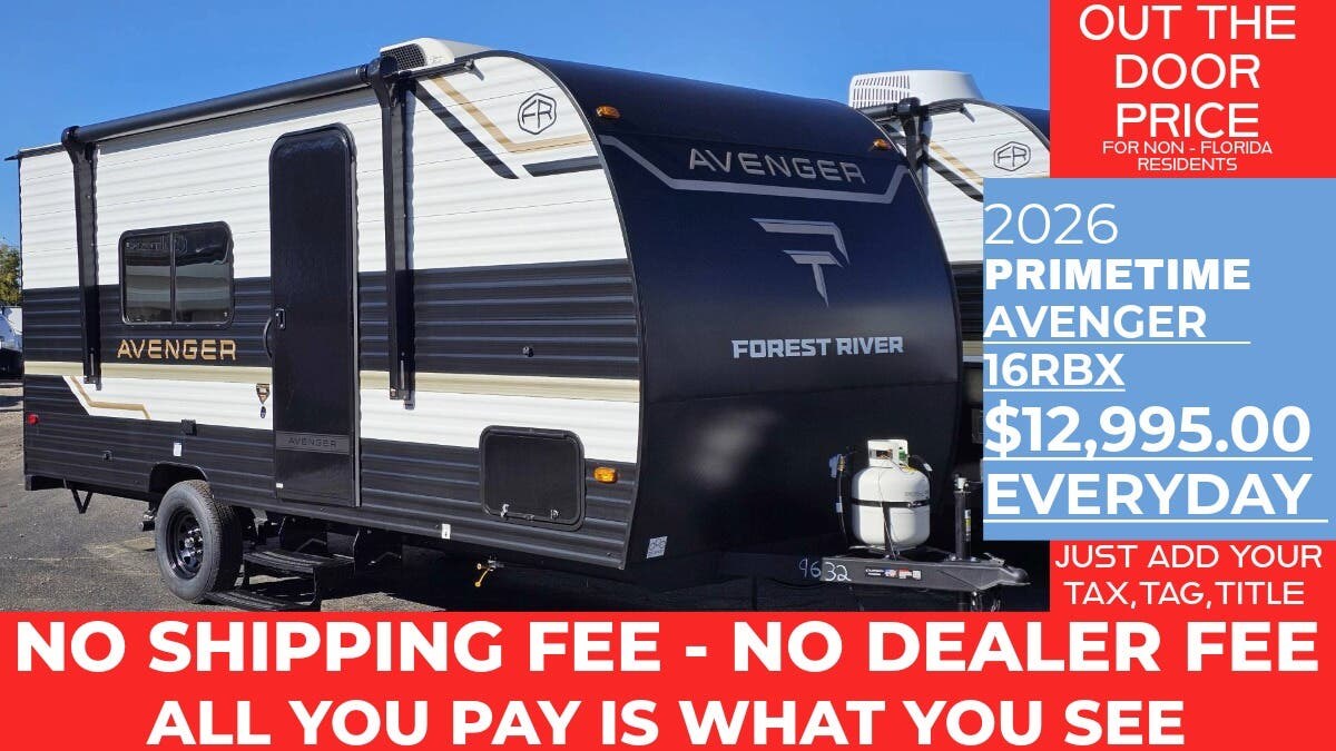 New 2026 Prime Time Avenger LT 16RBX available in Panama City, Florida