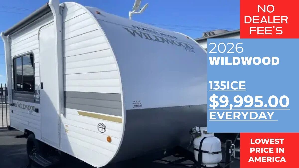 New 2026 Forest River Wildwood FSX 135ICE available in Panama City, Florida
