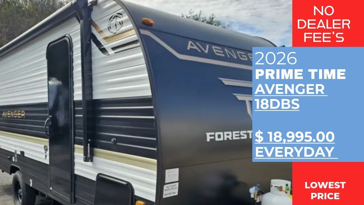New 2026 Prime Time Avenger LT 18DBS available in Panama City, Florida