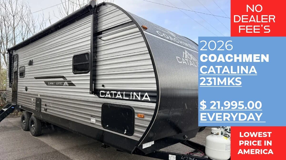 New 2026 Coachmen Catalina Summit Series 8 231MKS available in Panama City, Florida
