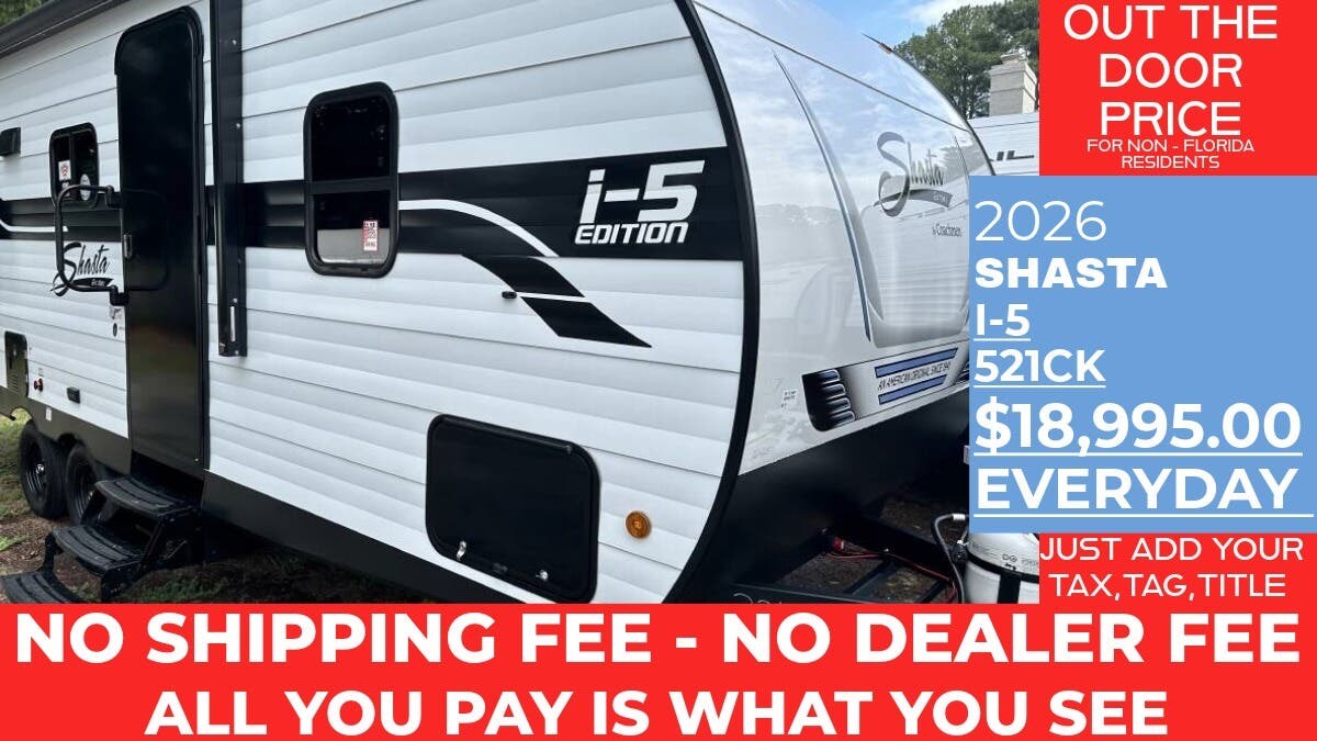 New 2026 Shasta I-5 521CK available in Panama City, Florida