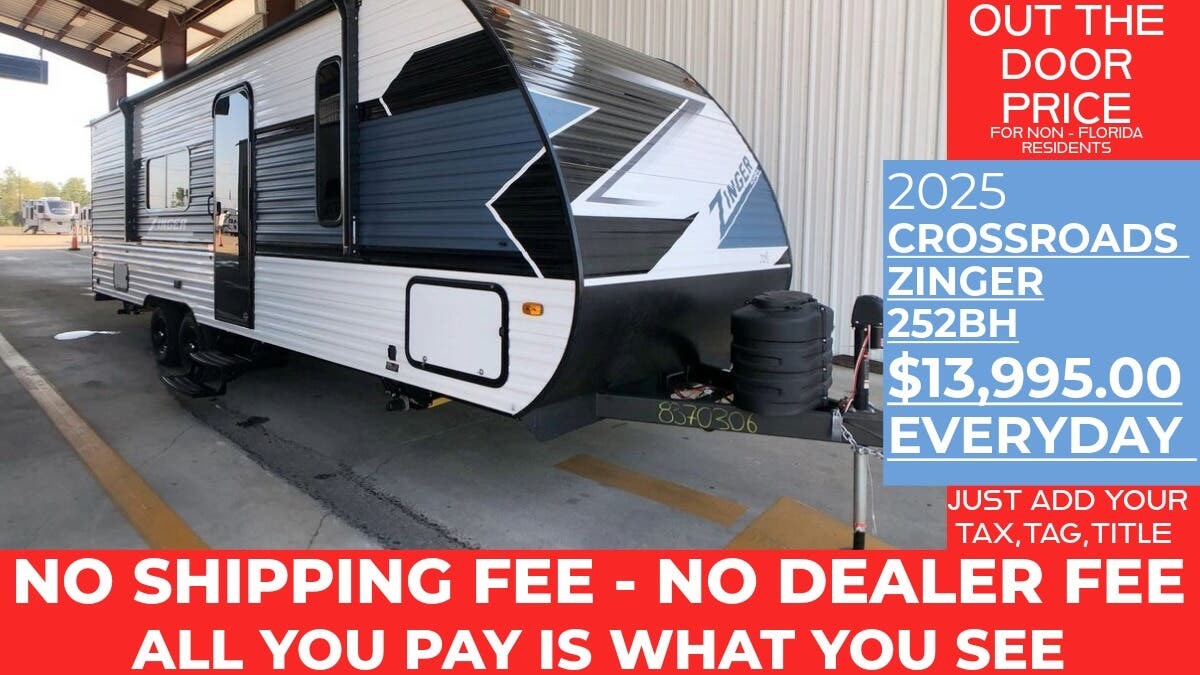 New 2025 CrossRoads Zinger Lite 252BH available in Panama City, Florida