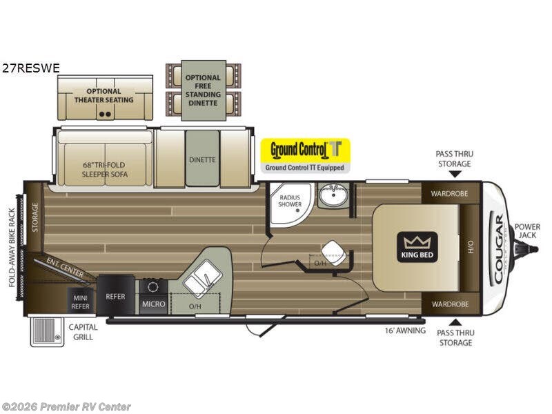 Used 2018 Keystone Cougar Half-Ton Series 27RESWE available in Lewiston, Idaho