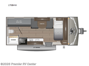 New 2027 Jayco Jay Flight 170BHW available in Lewiston, Idaho