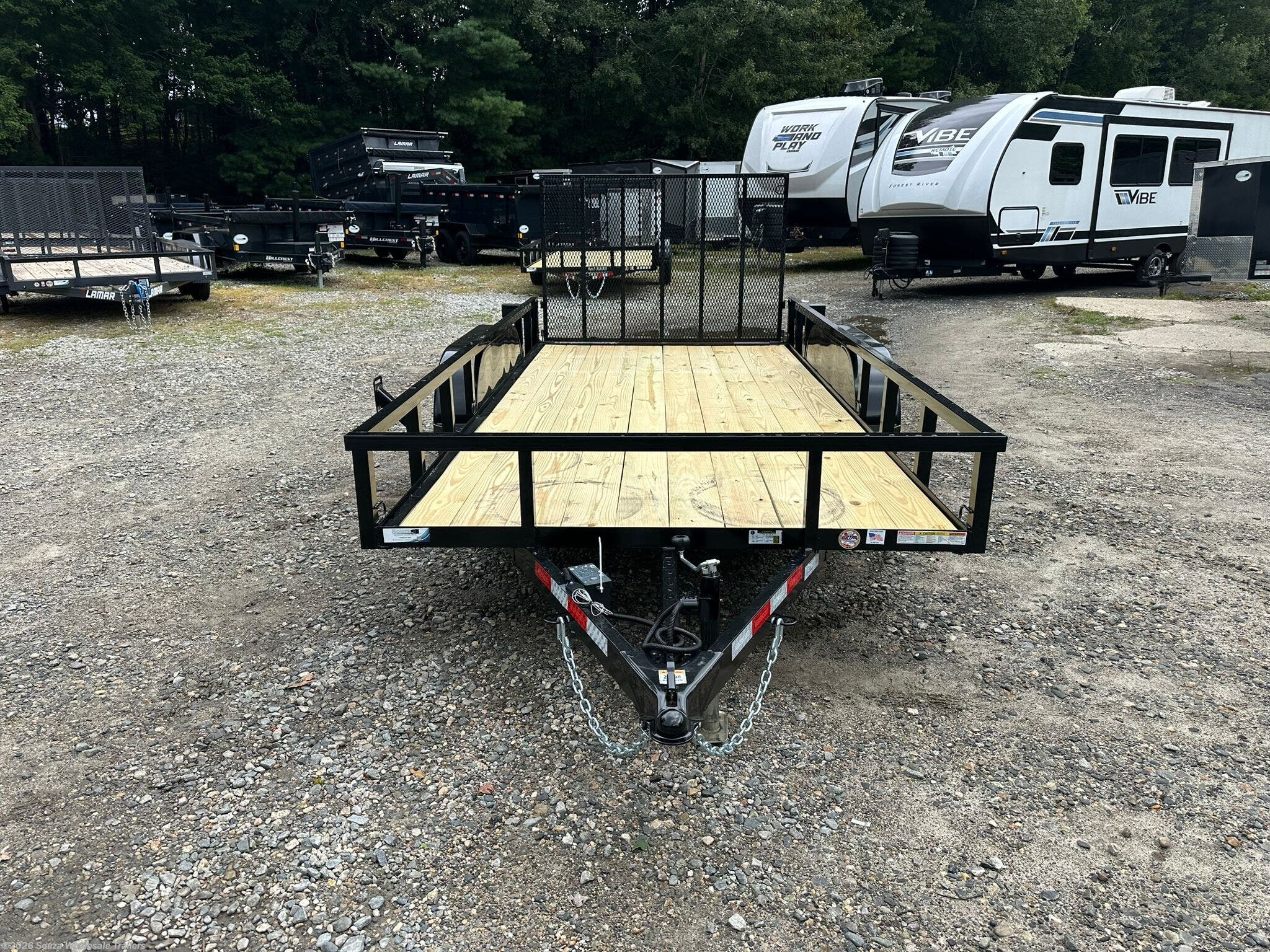 New 2026 Triple Crown Utility 6X14 DELUXE  TRAILER Base available in Canterbury, Connecticut