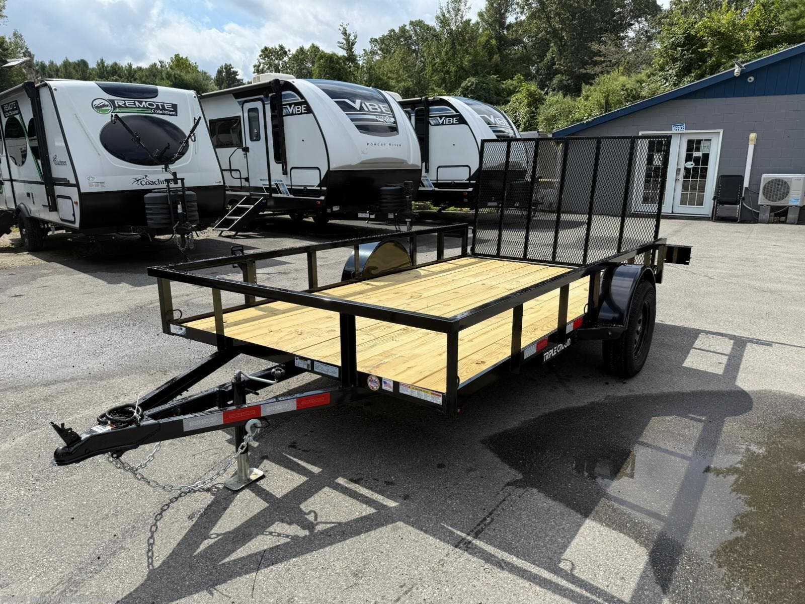 New 2026 Triple Crown Utility 6X12SA  TRAILER Base available in Canterbury, Connecticut