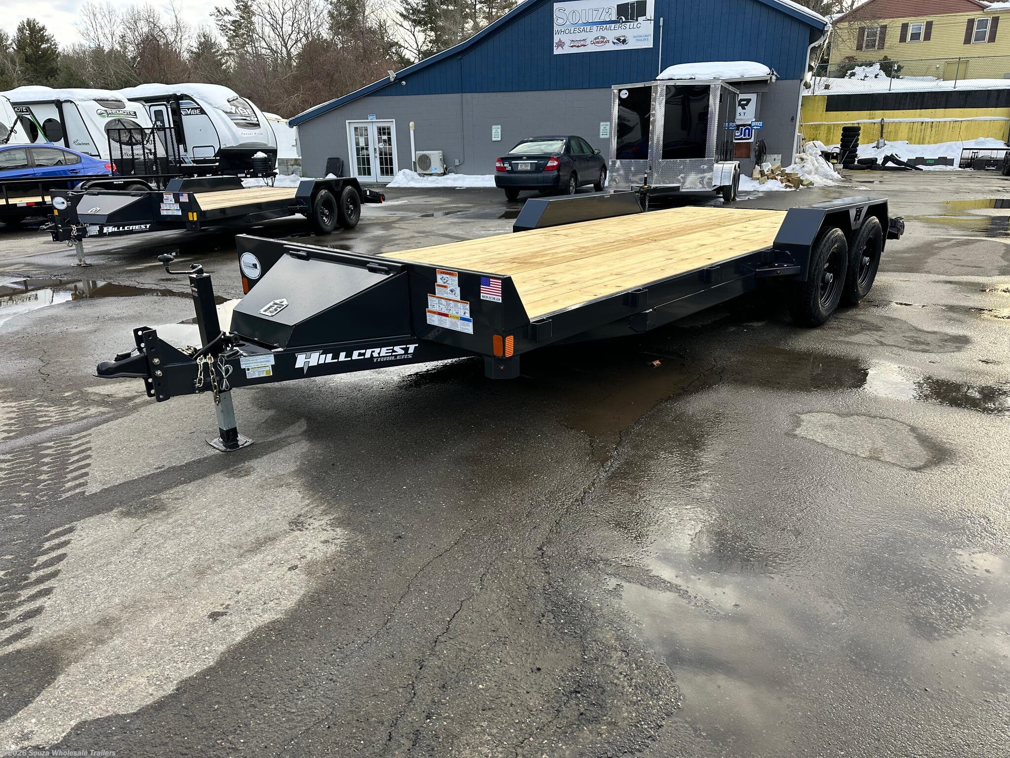 New 2026 Hillcrest Trailers  10182SC – 10K 18+2 CAR HAULER Base available in Canterbury, Connecticut