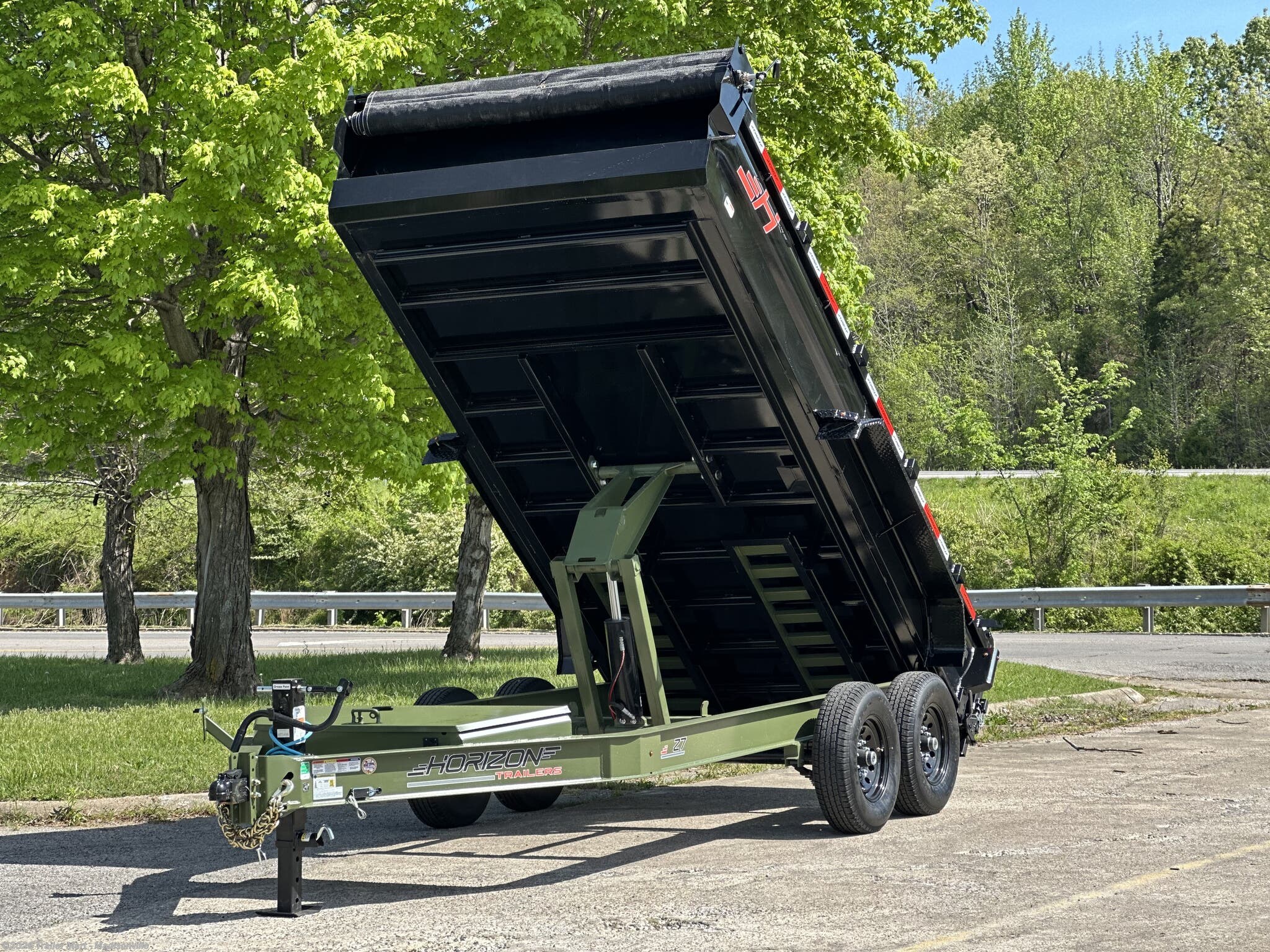 2025 Horizon Trailers LZ7 14' 14k Dump