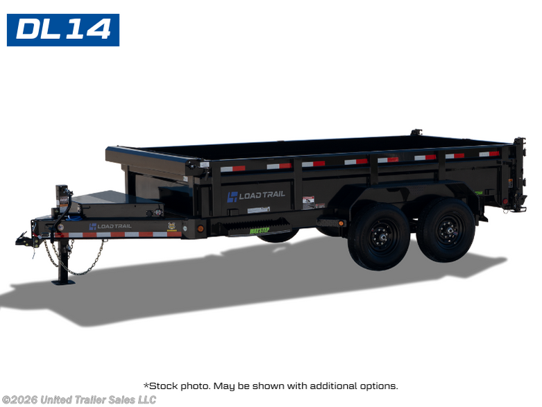 2026 Load Trail DL 83" x 14' Tandem Axle Dump Low-Pro Dump Trailer