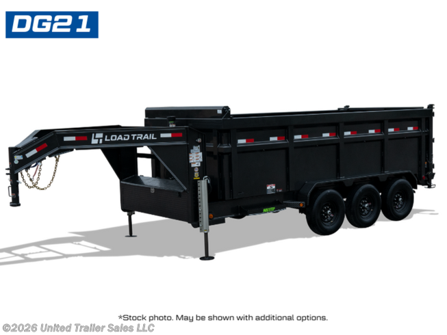 2026 Load Trail DG 83" x 16' Triple Axle Gooseneck Low-Pro Dump Trail 2026 Load Trail DG 83" x 16' Triple Axle Gooseneck Low-Pro Dump Trail