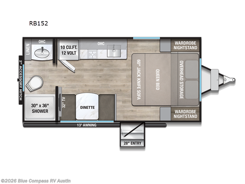 New 2026 Alliance RV Delta Solo RB152 available in Buda, Texas