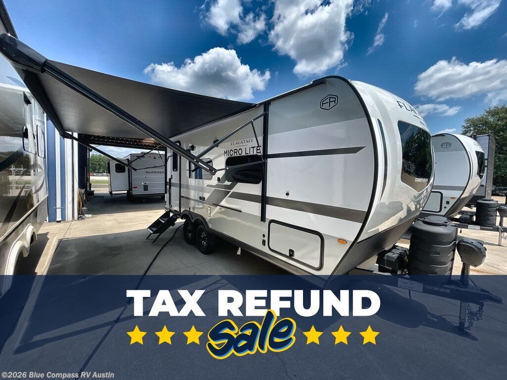 New 2026 Forest River Flagstaff Micro Lite 21FBRS available in Buda, Texas