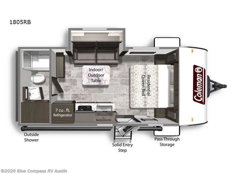 Used 2021 Coleman  Light 1805RB available in Buda, Texas