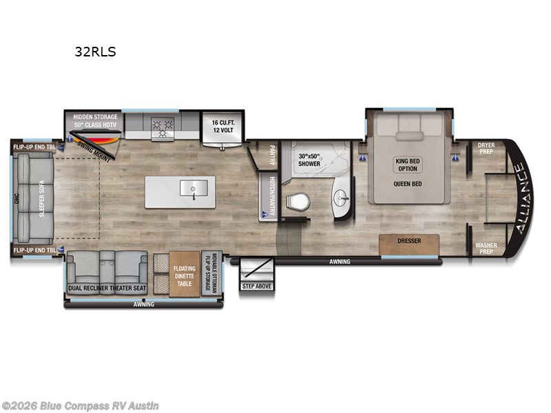 New 2026 Alliance RV Avenue 32RLS available in Buda, Texas