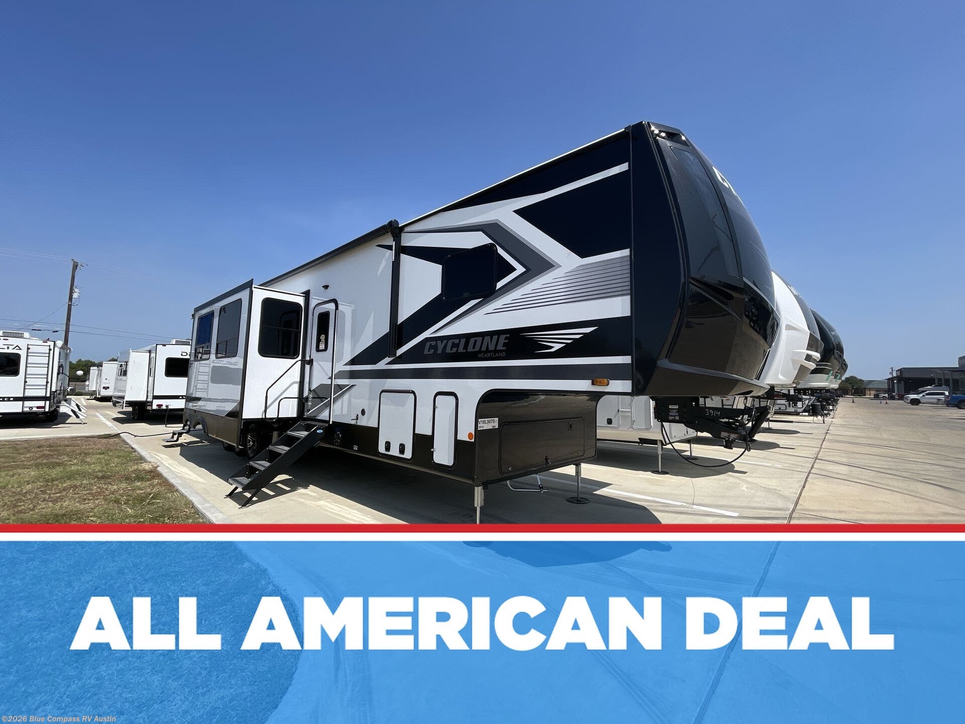 New 2027 Heartland Cyclone 3914 available in Buda, Texas